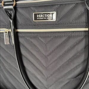 Kenneth Cole Reaction Black Chevron Tote